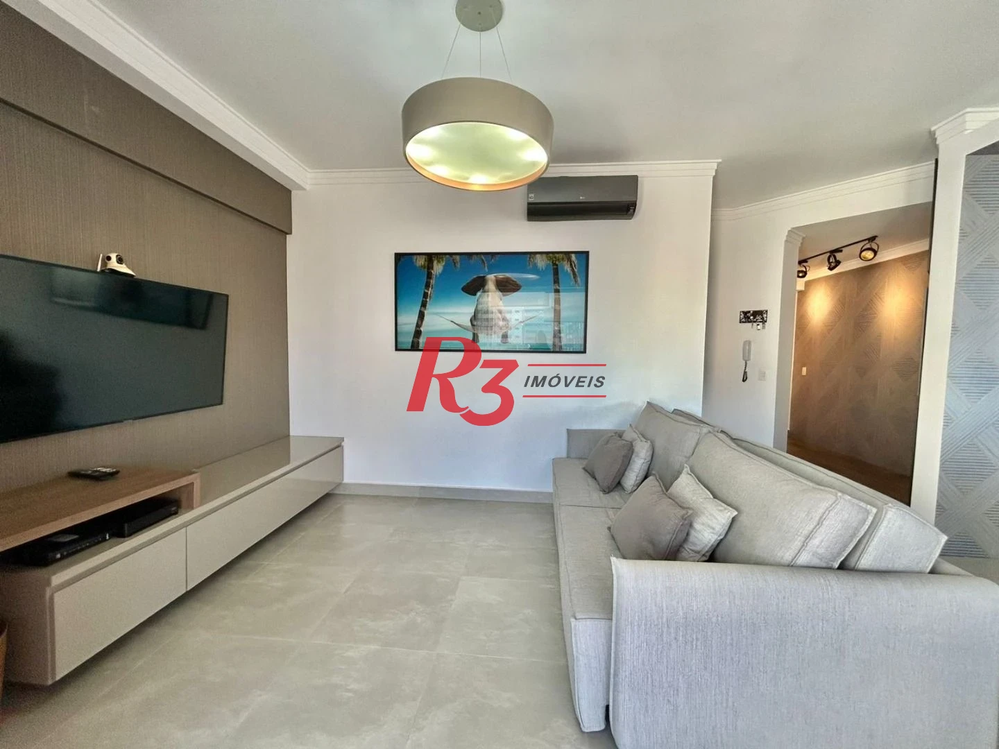Apartamento com 2 dormitórios à venda, 100 m² por R$ 1.690.000,00 - Boqueirão - Santos/SP