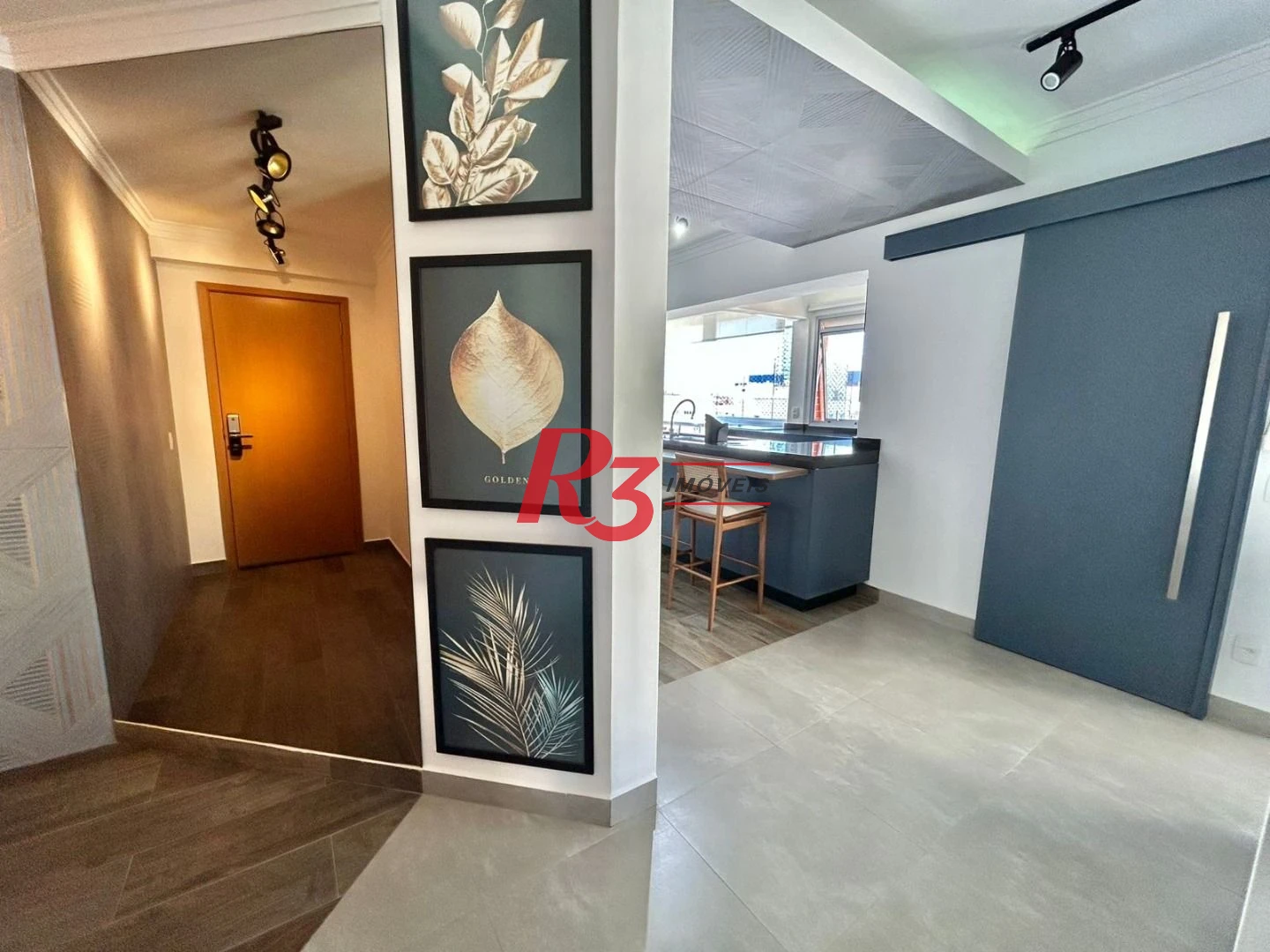 Apartamento com 2 dormitórios à venda, 100 m² por R$ 1.690.000,00 - Boqueirão - Santos/SP