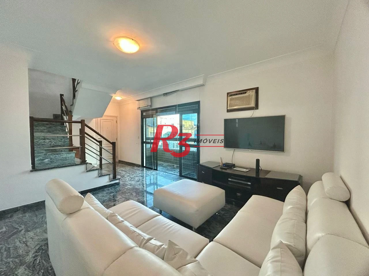 Cobertura com 3 dormitórios à venda, 212 m² por R$ 3.200.000,00 - Aparecida - Santos/SP