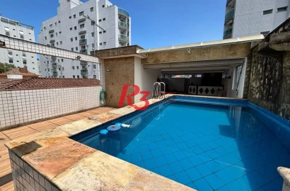 Sobrado com 3 dormitórios à venda, 329 m² por R$ 2.650.000,00 - Ponta da Praia - Santos/SP