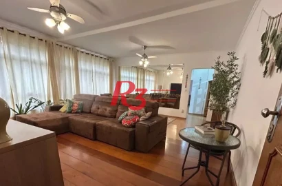 Apartamento com 3 dormitórios à venda, 133 m² por R$ 800.000,00 - Gonzaga - Santos/SP