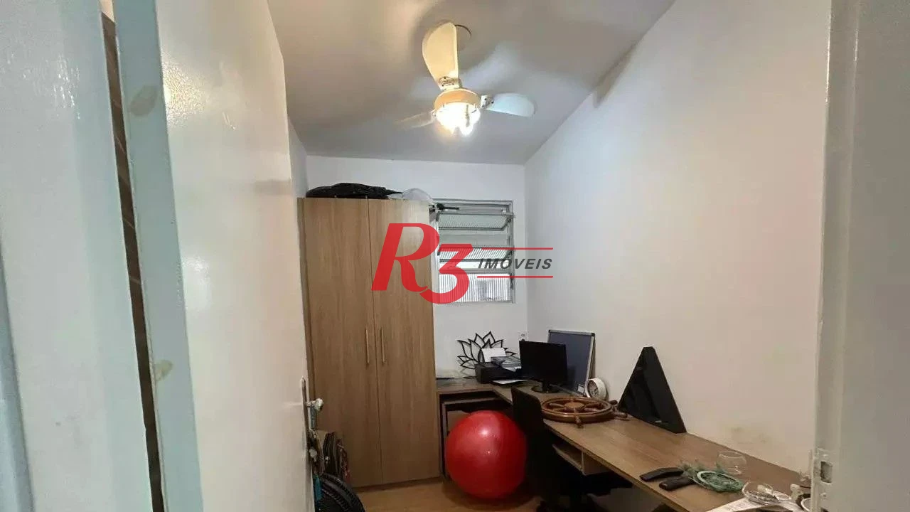 Apartamento com 3 dormitórios à venda, 133 m² por R$ 800.000,00 - Gonzaga - Santos/SP