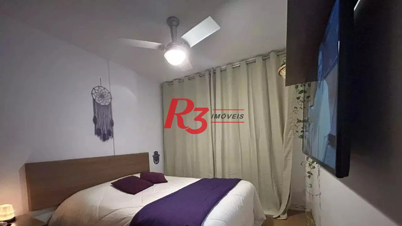 Apartamento com 3 dormitórios à venda, 133 m² por R$ 800.000,00 - Gonzaga - Santos/SP