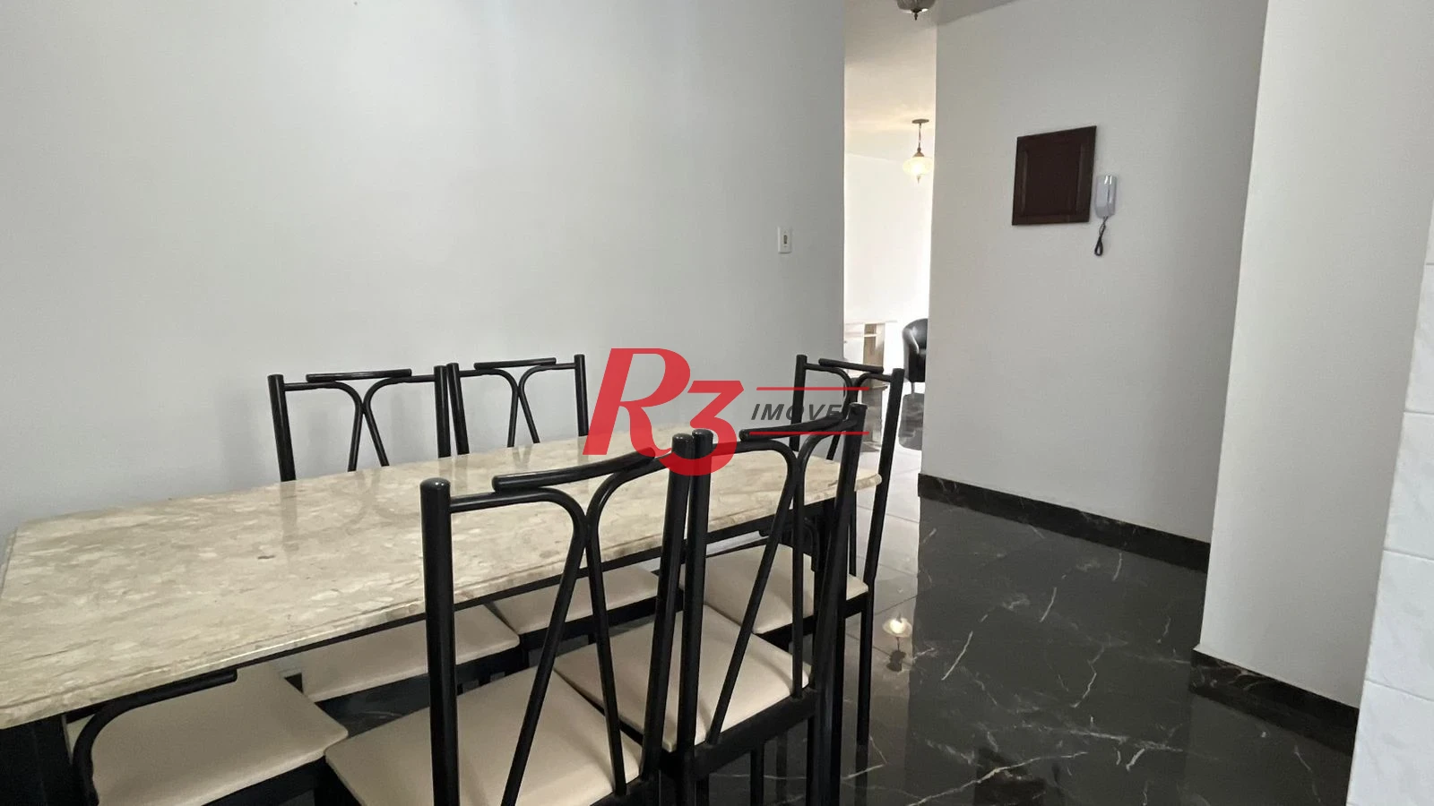 Apartamento para alugar, 110 m² por R$ 4.800,00/mês - Boqueirão - Santos/SP