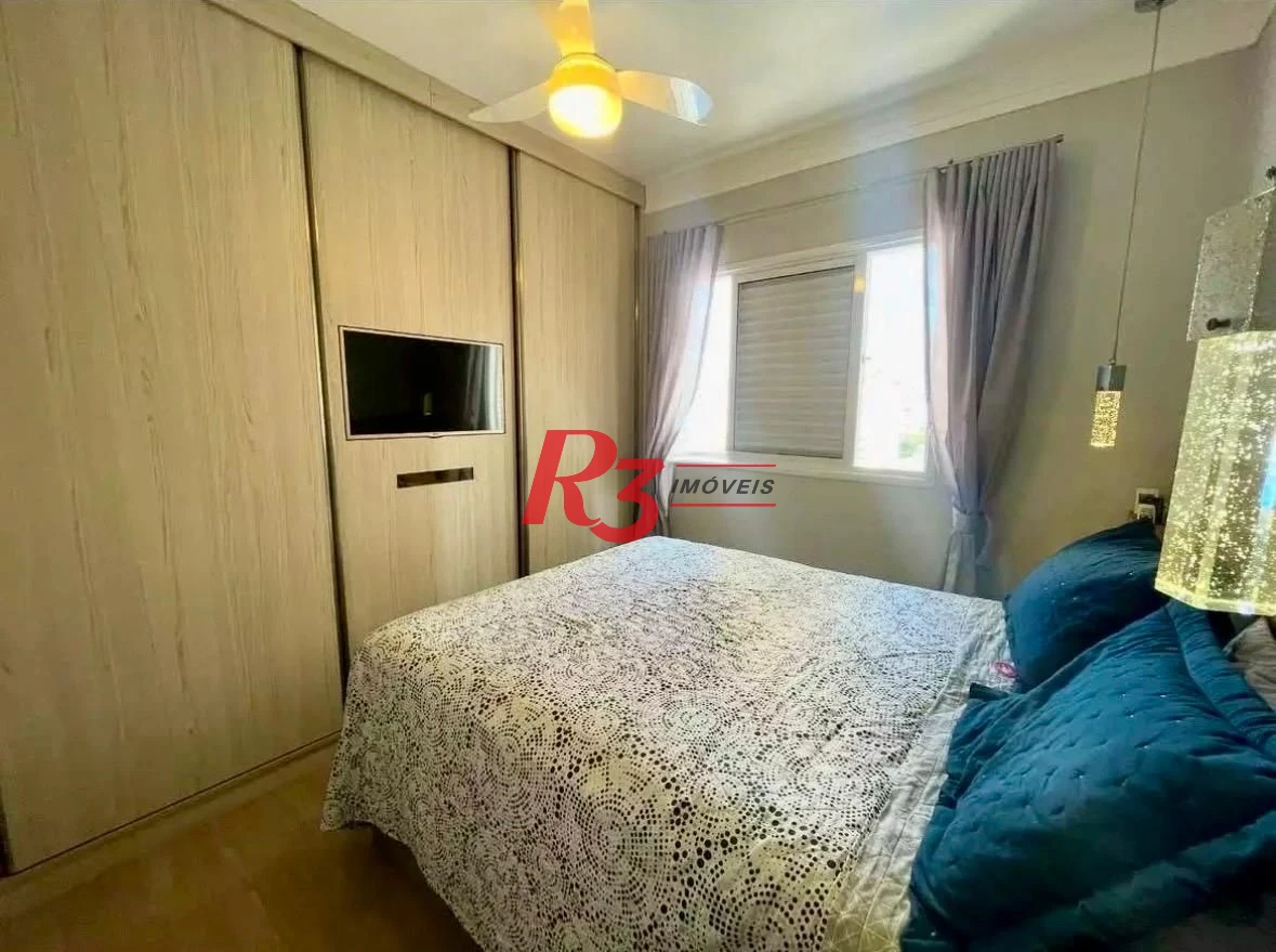 Apartamento com 2 dormitórios à venda, 77 m² por R$ 1.100.000,00 - Ponta da Praia - Santos/SP
