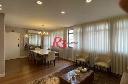 Apartamento à venda, 132 m² por R$ 1.100.000,00 - Boqueirão - Santos/SP