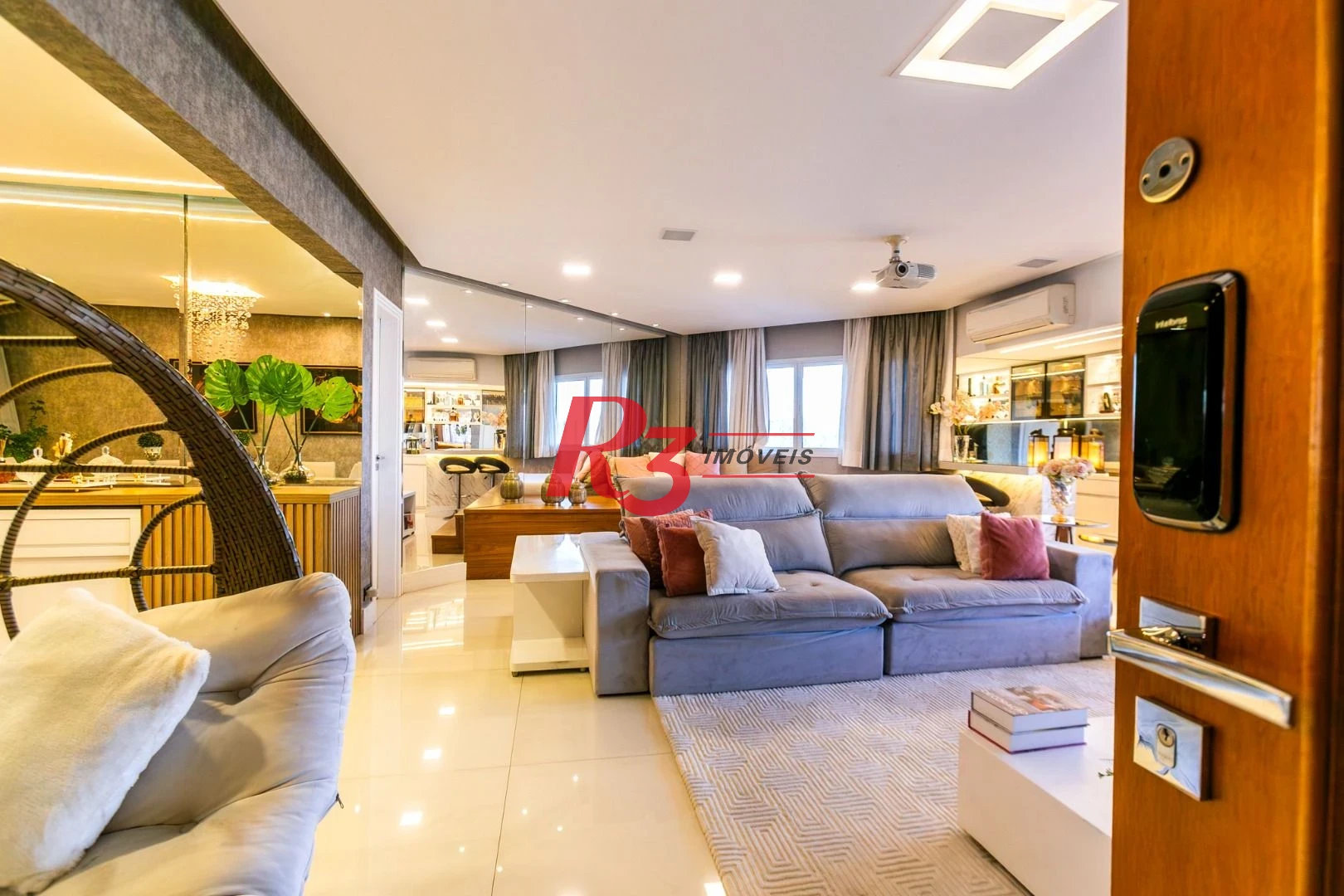 Apartamento à venda, 199 m² por R$ 3.200.000,00 - Ponta da Praia - Santos/SP
