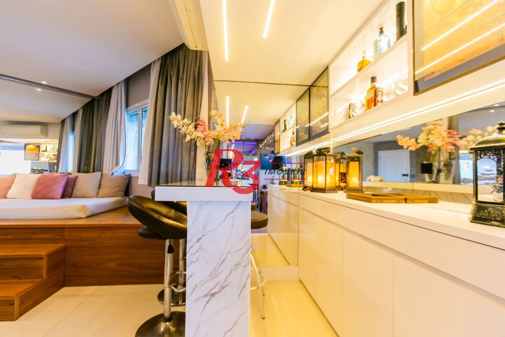 Apartamento à venda, 199 m² por R$ 3.200.000,00 - Ponta da Praia - Santos/SP