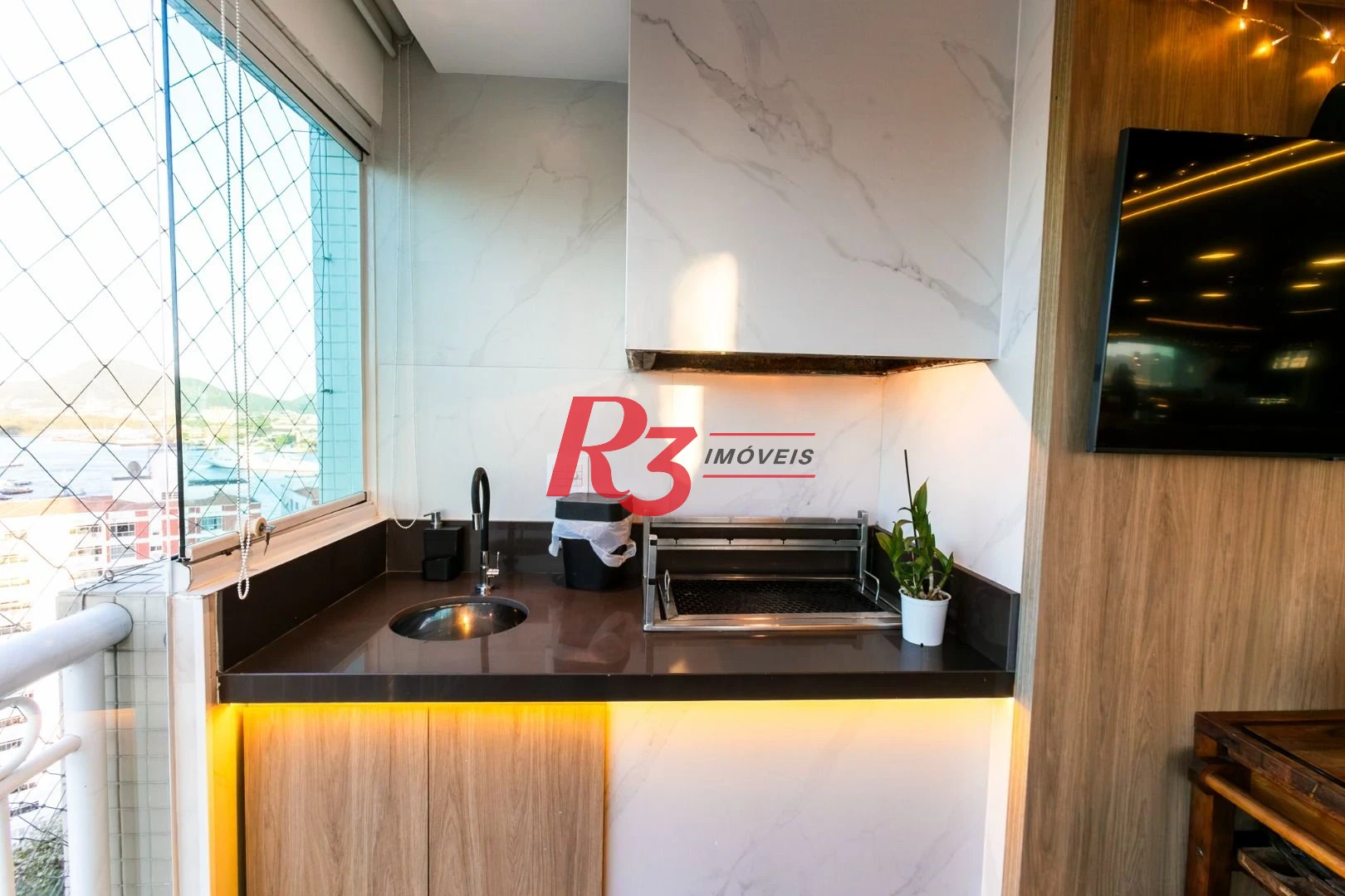 Apartamento à venda, 199 m² por R$ 3.200.000,00 - Ponta da Praia - Santos/SP