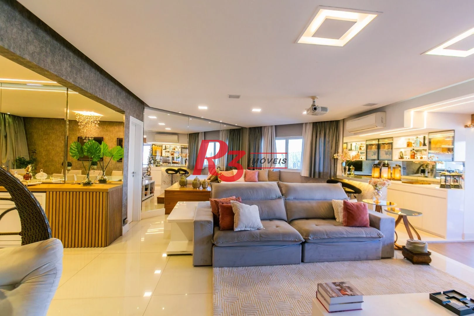 Apartamento à venda, 199 m² por R$ 3.200.000,00 - Ponta da Praia - Santos/SP