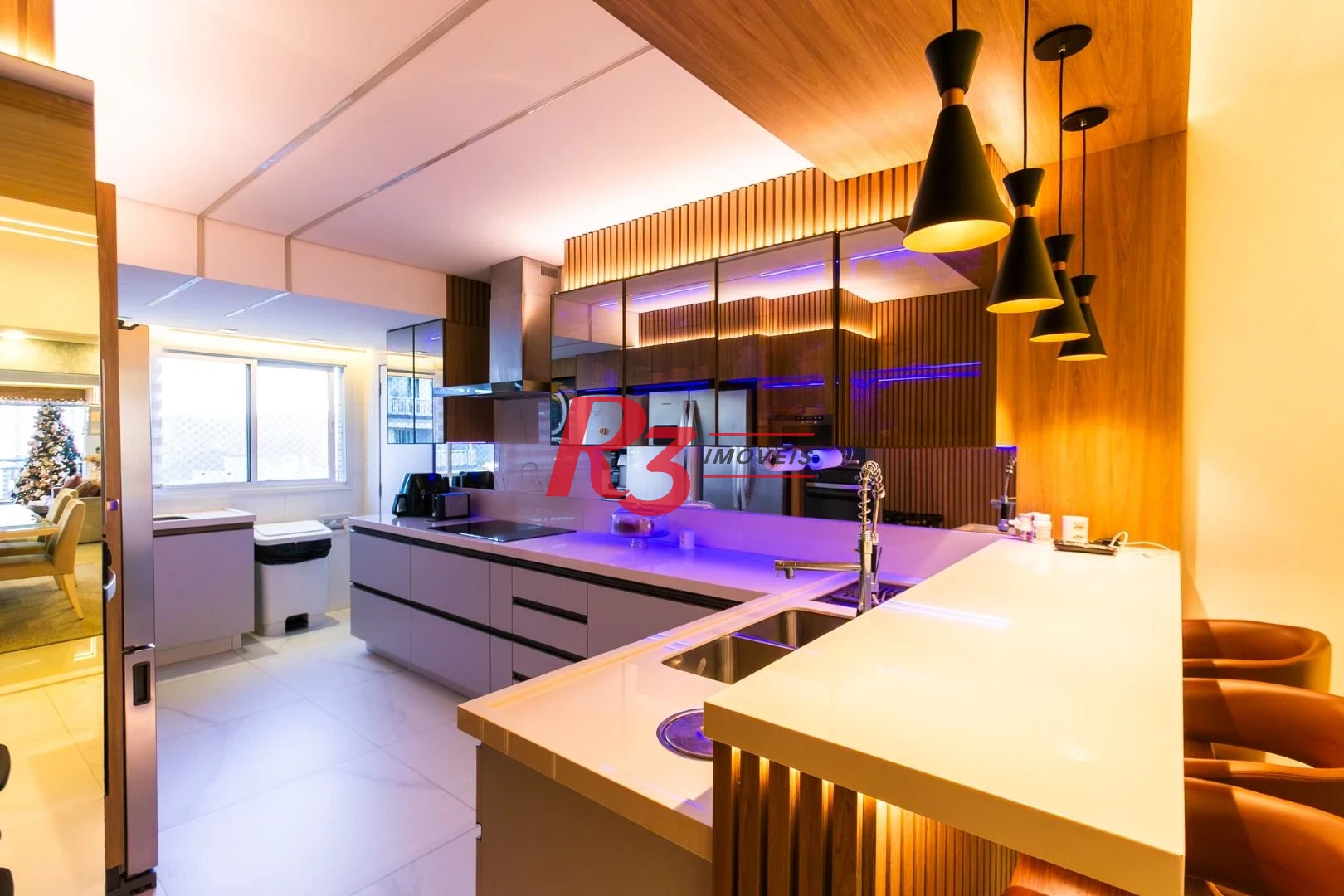 Apartamento à venda, 199 m² por R$ 3.200.000,00 - Ponta da Praia - Santos/SP