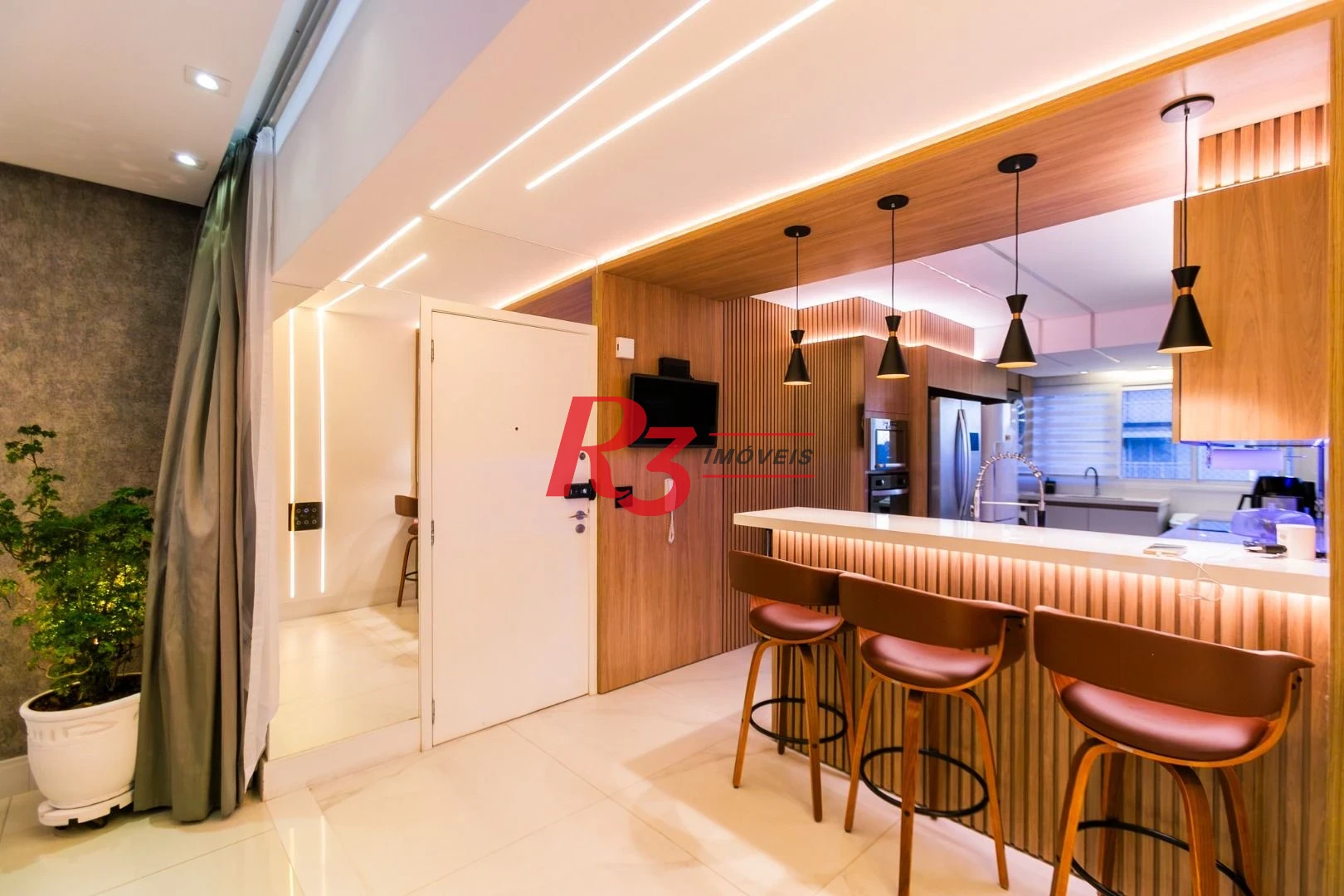 Apartamento à venda, 199 m² por R$ 3.200.000,00 - Ponta da Praia - Santos/SP