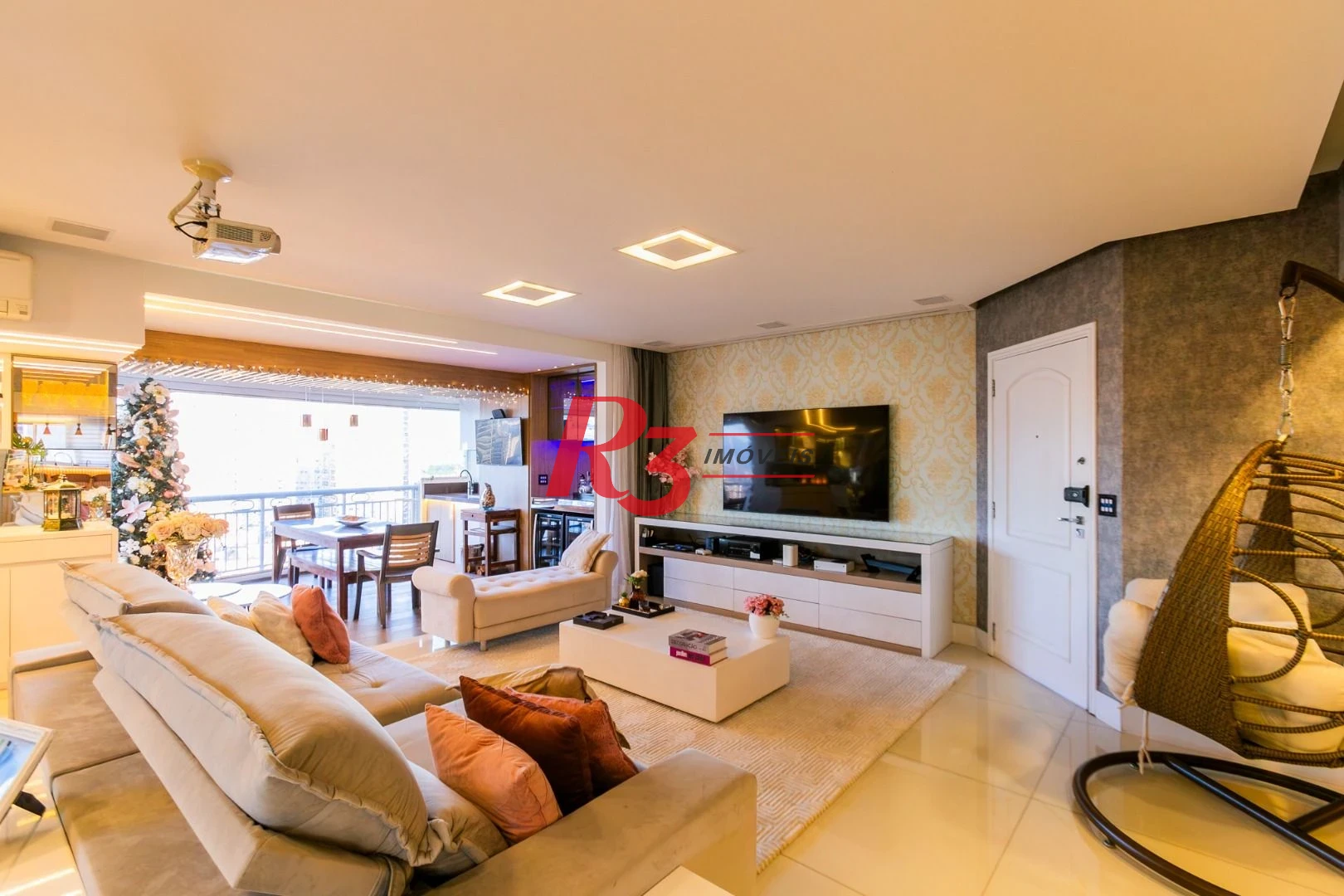 Apartamento à venda, 199 m² por R$ 3.200.000,00 - Ponta da Praia - Santos/SP