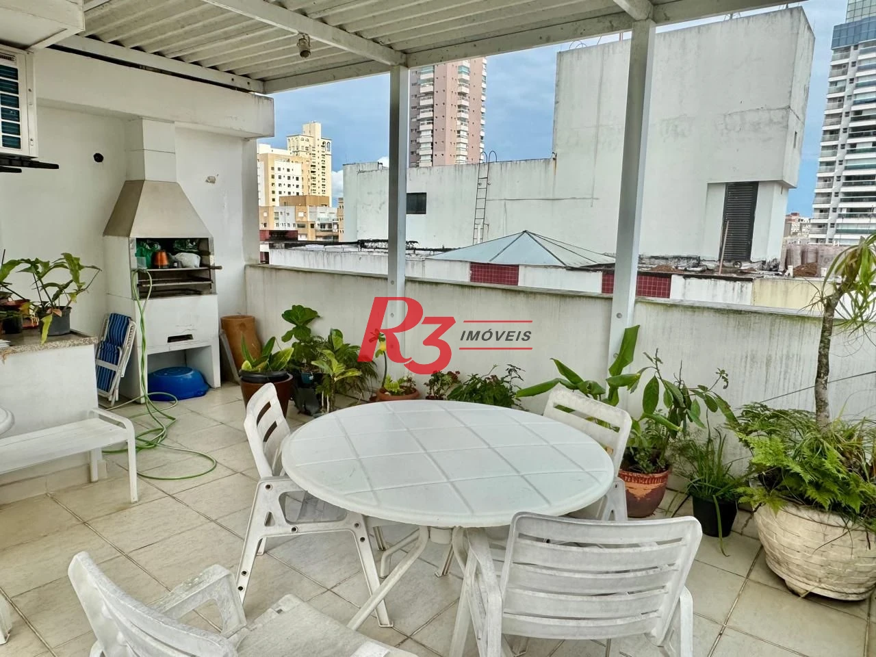 Cobertura com 3 dormitórios à venda, 180 m² por R$ 1.800.000,00 - Boqueirão - Santos/SP