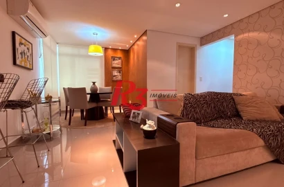 Apartamento à venda, 89 m² por R$ 920.000,00 - Gonzaga - Santos/SP