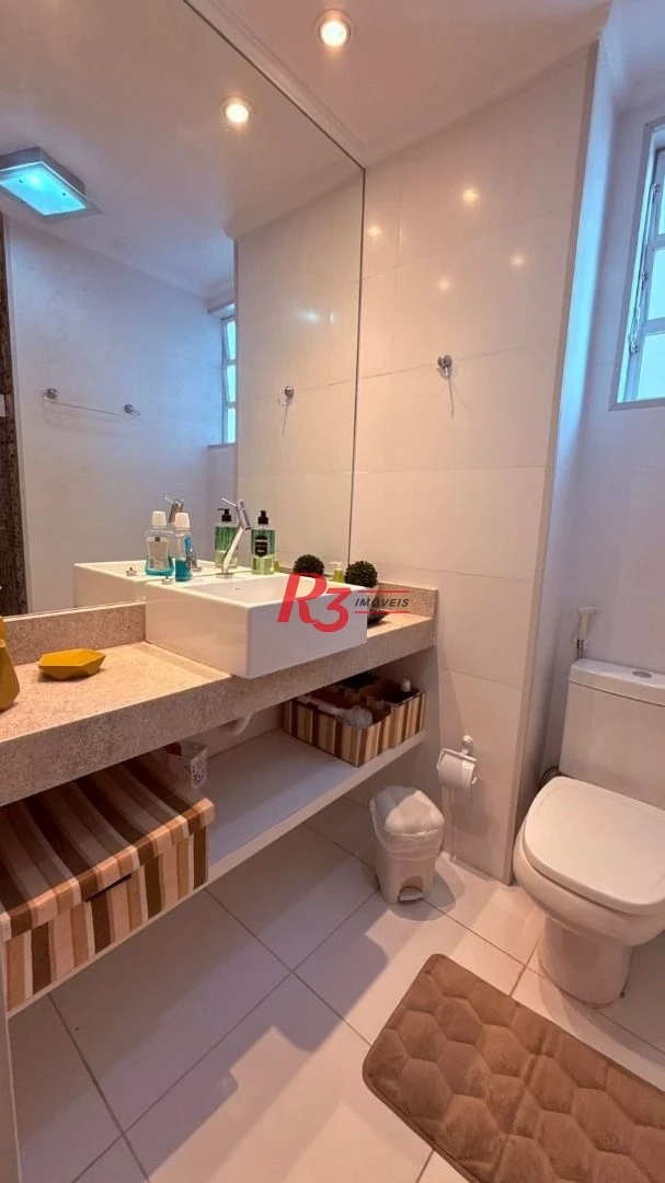 Apartamento à venda, 89 m² por R$ 920.000,00 - Gonzaga - Santos/SP