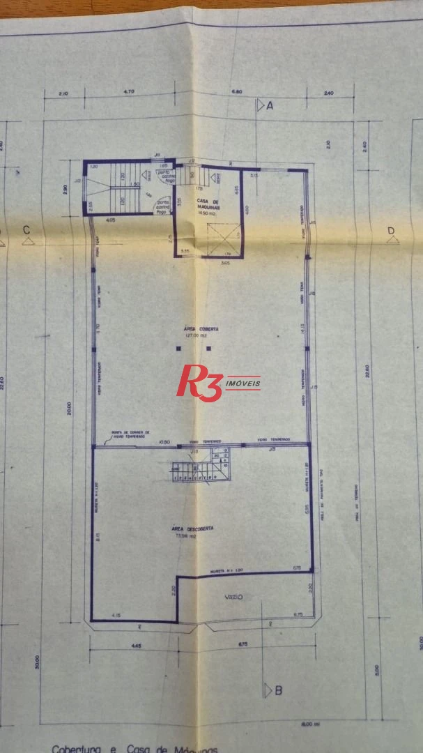 Prédio, 2209 m² - venda por R$ 18.000.000,00 ou aluguel por R$ 75.000,00/mês - Aparecida - Santos/SP