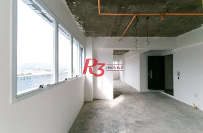 Sala, 52 m² - venda por R$ 519.750,00 ou aluguel por R$ 4.500,00/mês - Ponta da Praia - Santos/SP