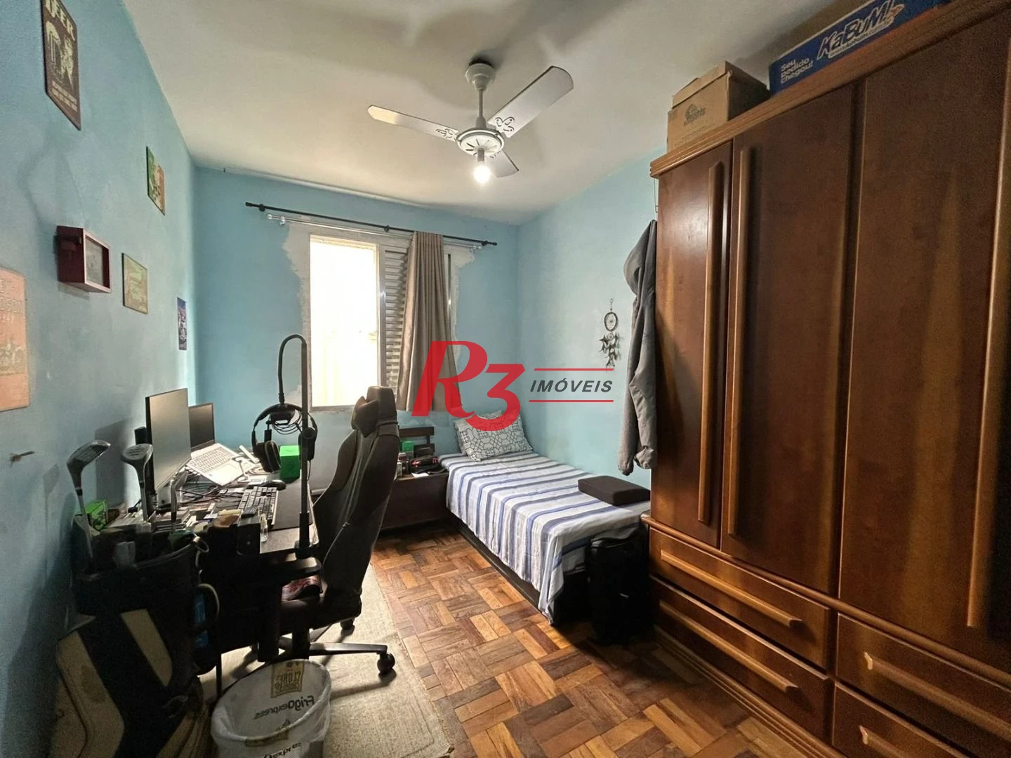 Apartamento com 3 dormitórios à venda, 97 m² por R$ 600.000,00 - Boqueirão - Santos/SP