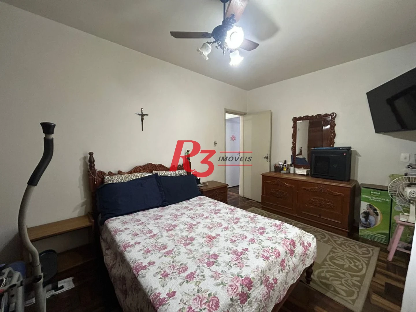 Apartamento com 3 dormitórios à venda, 97 m² por R$ 600.000,00 - Boqueirão - Santos/SP