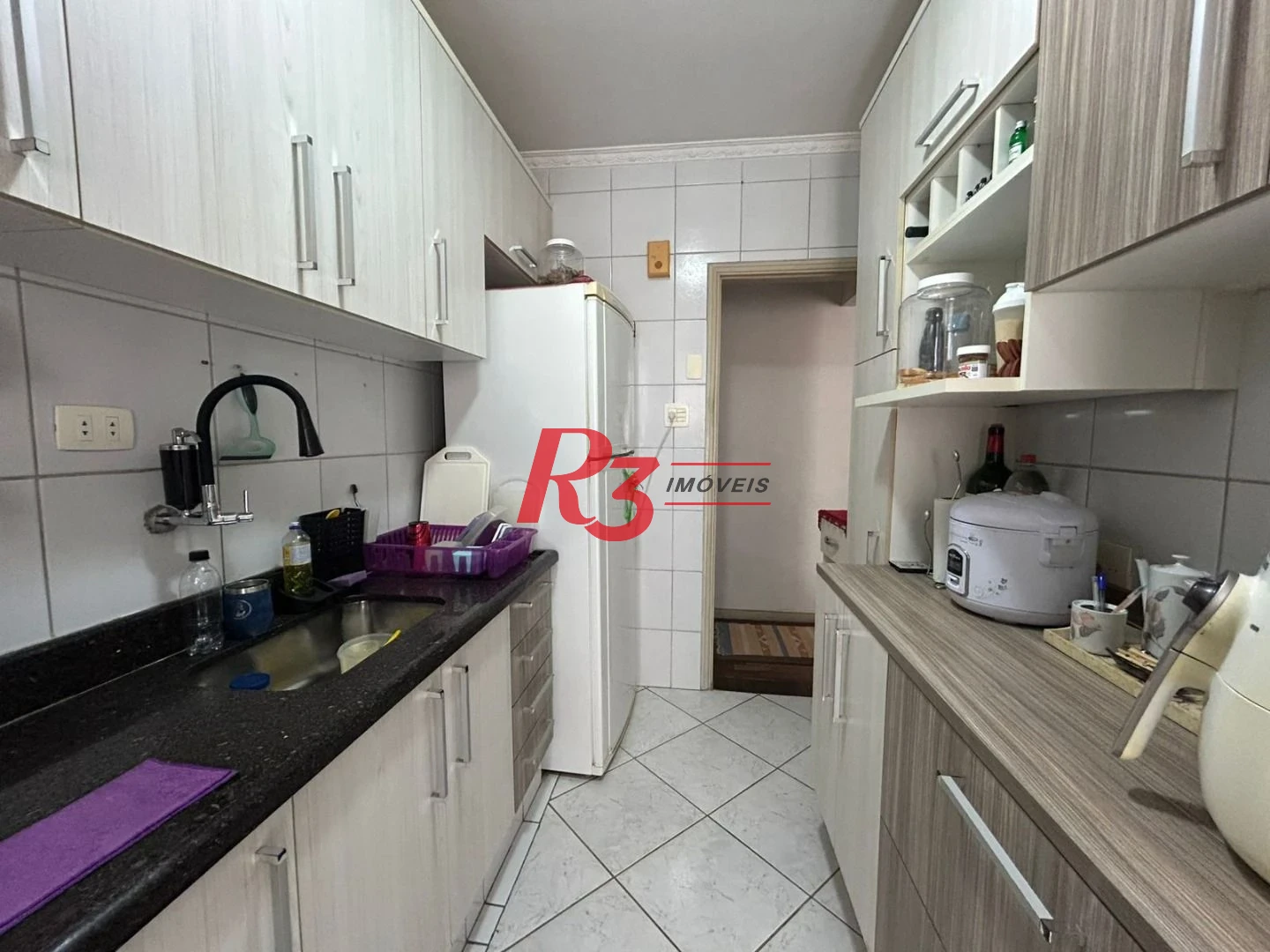 Apartamento com 3 dormitórios à venda, 97 m² por R$ 600.000,00 - Boqueirão - Santos/SP