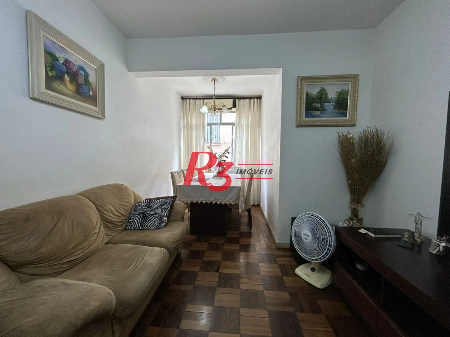 Apartamento com 3 dormitórios à venda, 97 m² por R$ 600.000,00 - Boqueirão - Santos/SP