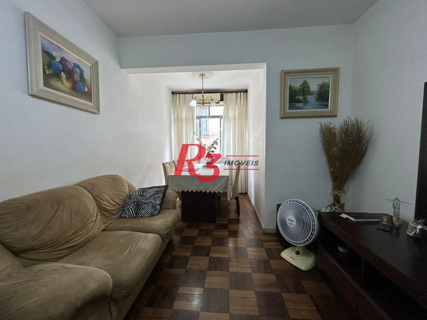 Apartamento com 3 dormitórios à venda, 97 m² por R$ 600.000,00 - Boqueirão - Santos/SP