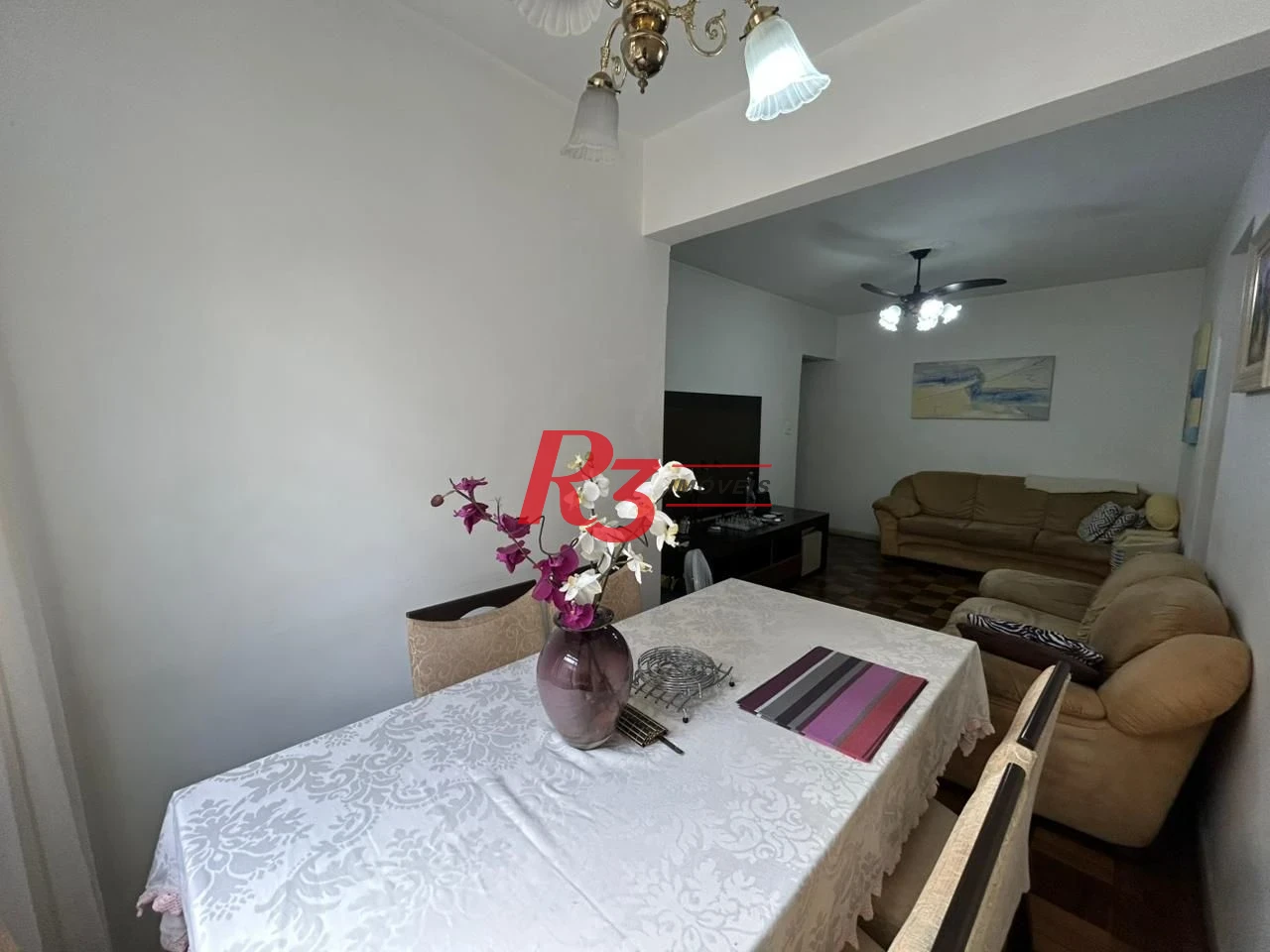 Apartamento com 3 dormitórios à venda, 97 m² por R$ 600.000,00 - Boqueirão - Santos/SP