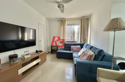 Apartamento com 2 dormitórios à venda, 68 m² por R$ 532.000,00 - Itararé - São Vicente/SP