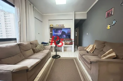 Apartamento com 3 dormitórios à venda, 78 m² por R$ 480.000,00 - Centro - São Vicente/SP