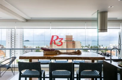Apartamento com 3 dormitórios à venda, 104 m² por R$ 1.065.000,00 - Jardim Praiano - Guarujá/SP