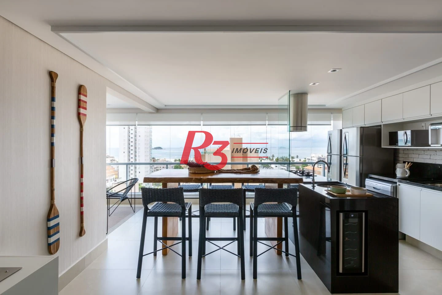Apartamento com 3 dormitórios à venda, 104 m² por R$ 1.065.000,00 - Jardim Praiano - Guarujá/SP