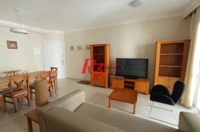 Apartamento com 2 dormitórios à venda, 85 m² por R$ 855.000,00 - Marapé - Santos/SP