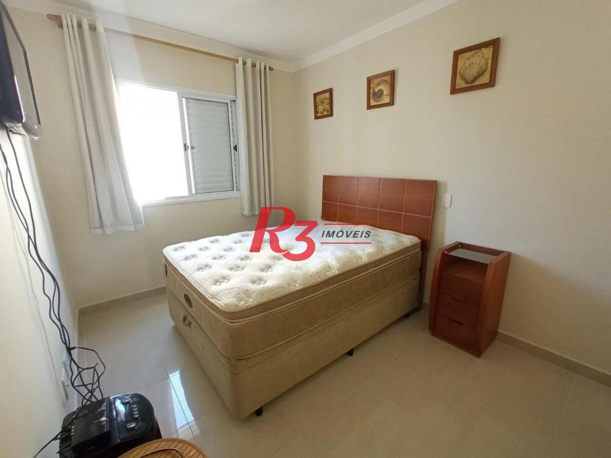 Apartamento com 2 dormitórios à venda, 85 m² por R$ 855.000,00 - Marapé - Santos/SP