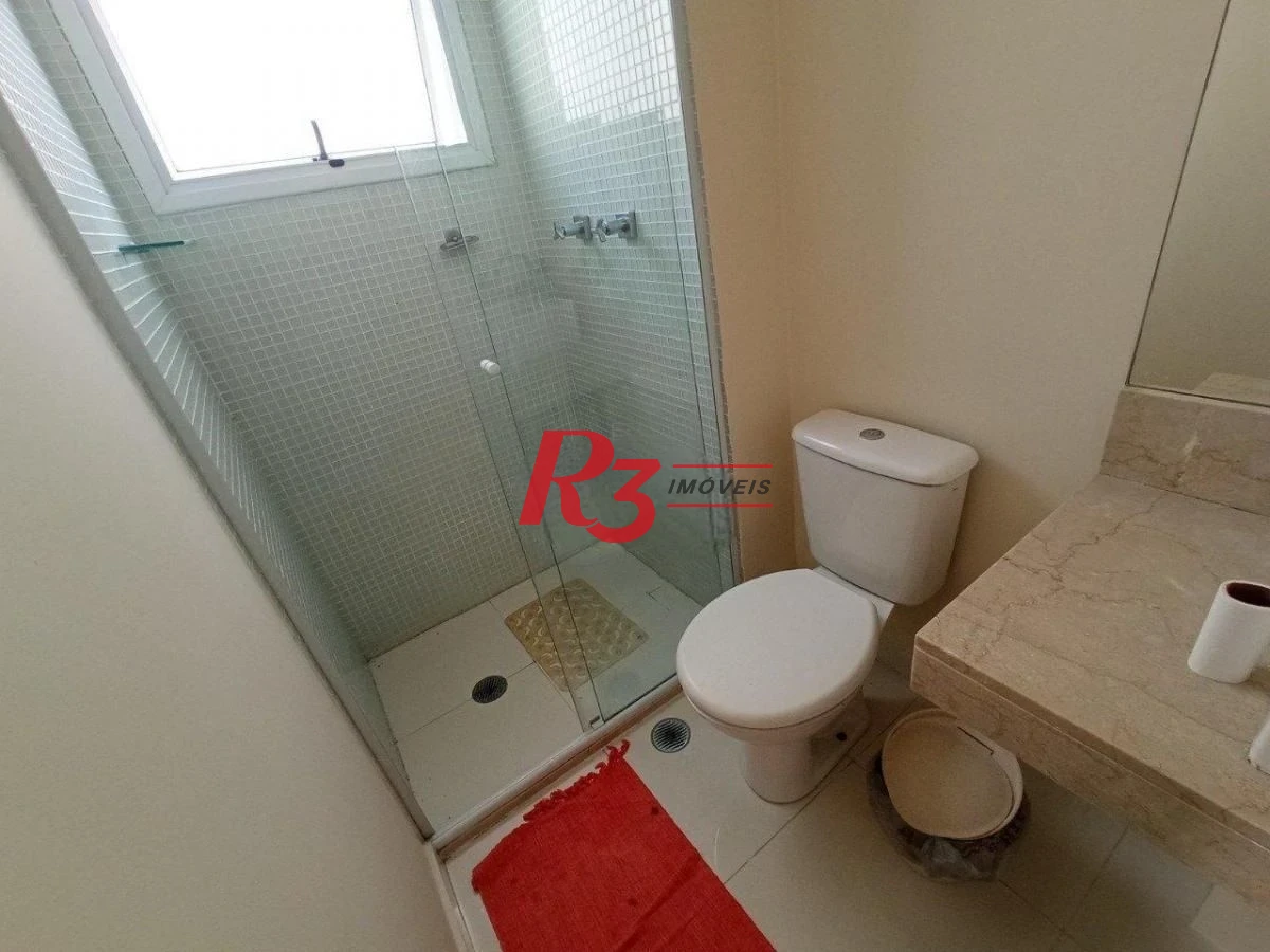 Apartamento com 2 dormitórios à venda, 85 m² por R$ 855.000,00 - Marapé - Santos/SP
