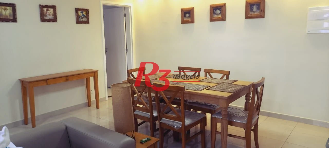Apartamento com 2 dormitórios à venda, 85 m² por R$ 855.000,00 - Marapé - Santos/SP