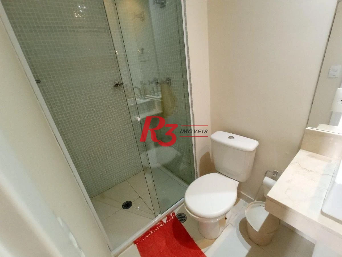 Apartamento com 2 dormitórios à venda, 85 m² por R$ 855.000,00 - Marapé - Santos/SP