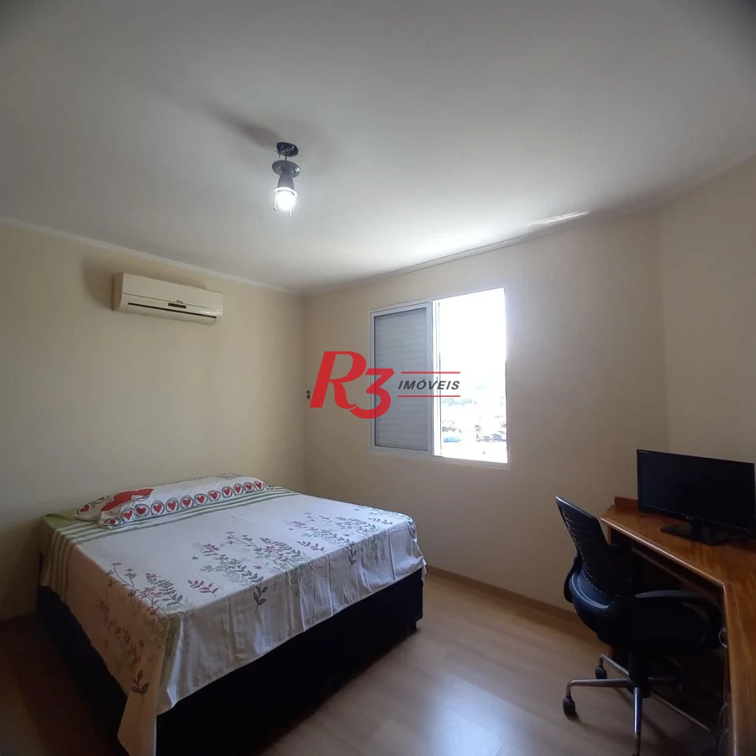 Apartamento com 3 dormitórios à venda, 180 m² por R$ 850.000,00 - Campo Grande - Santos/SP