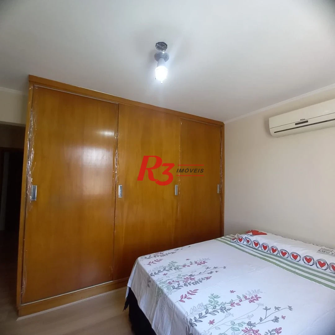 Apartamento com 3 dormitórios à venda, 180 m² por R$ 850.000,00 - Campo Grande - Santos/SP