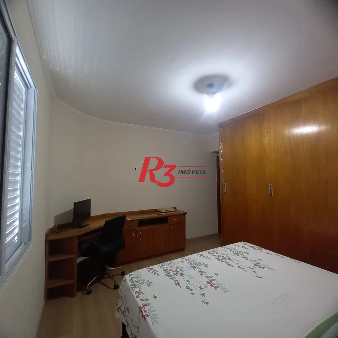Apartamento com 3 dormitórios à venda, 180 m² por R$ 850.000,00 - Campo Grande - Santos/SP