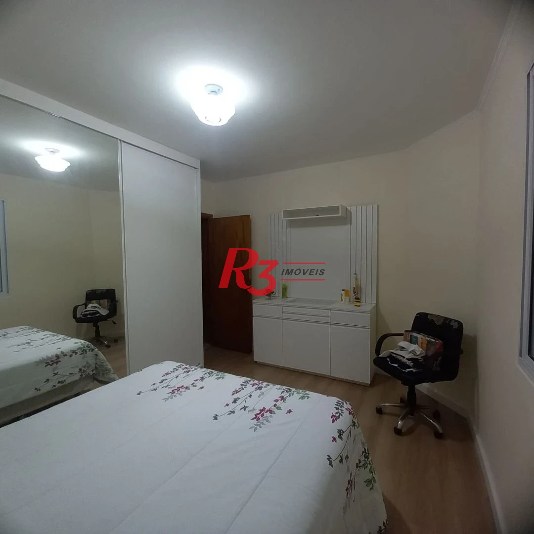 Apartamento com 3 dormitórios à venda, 180 m² por R$ 850.000,00 - Campo Grande - Santos/SP