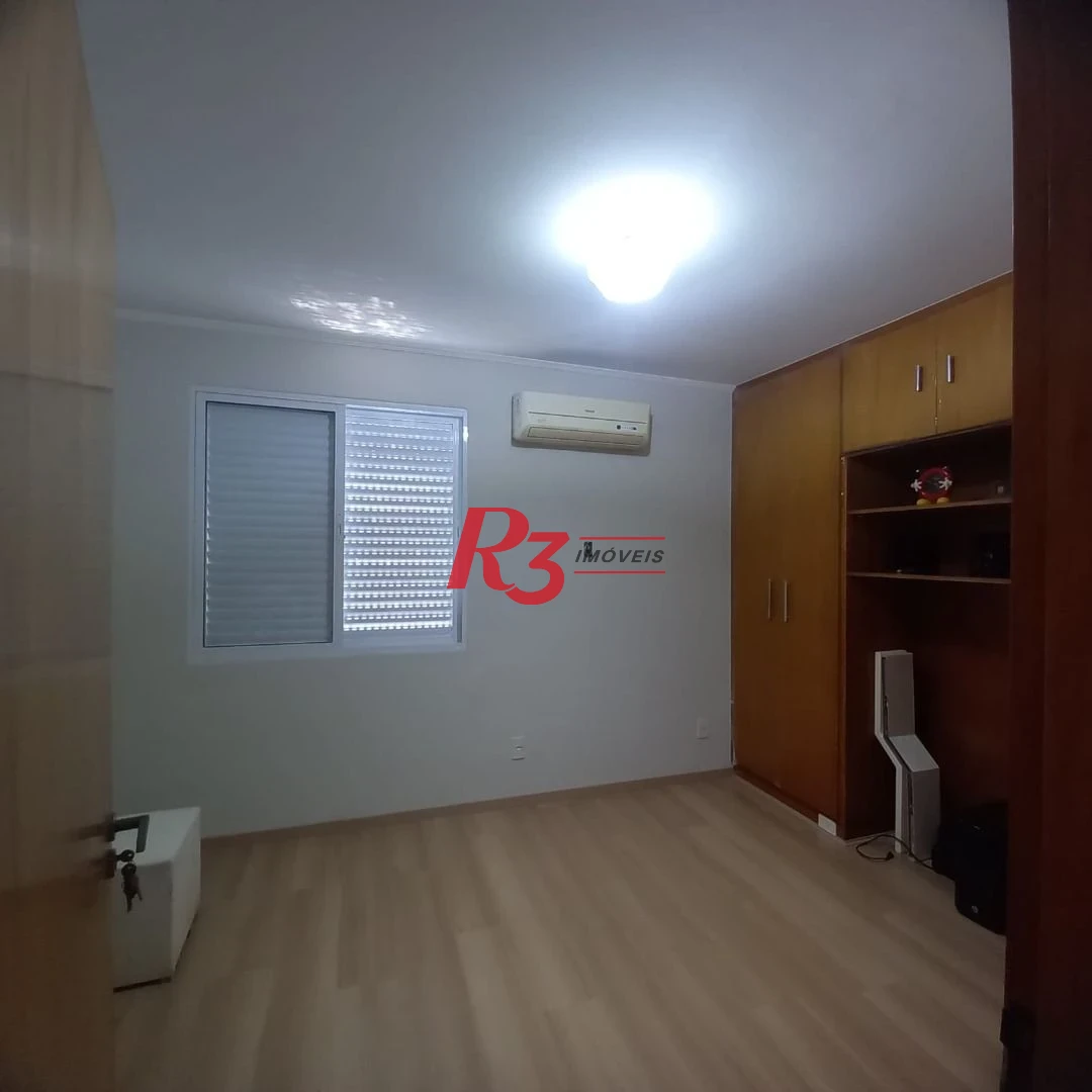 Apartamento com 3 dormitórios à venda, 180 m² por R$ 850.000,00 - Campo Grande - Santos/SP