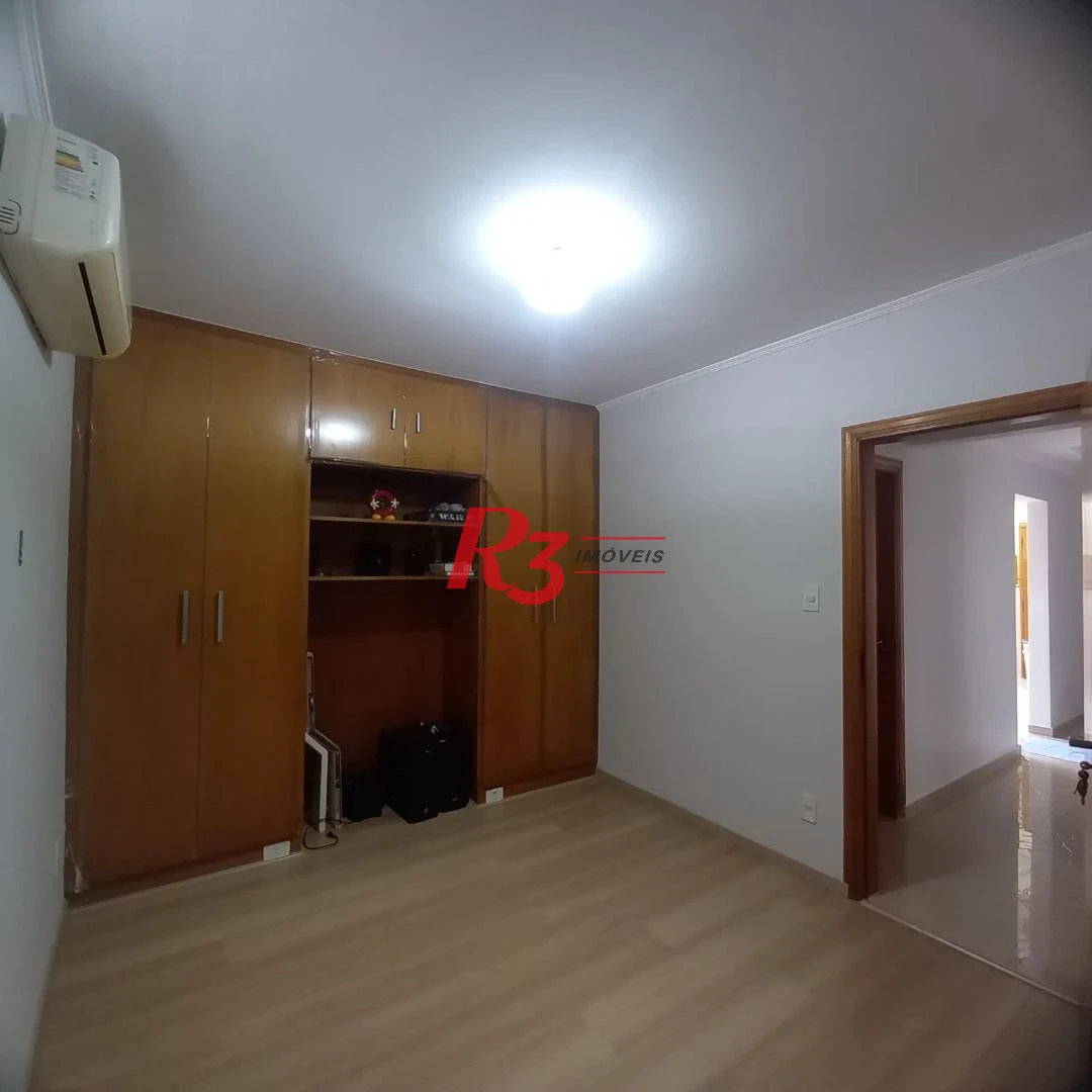 Apartamento com 3 dormitórios à venda, 180 m² por R$ 850.000,00 - Campo Grande - Santos/SP