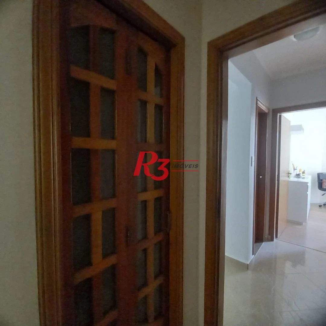 Apartamento com 3 dormitórios à venda, 180 m² por R$ 850.000,00 - Campo Grande - Santos/SP