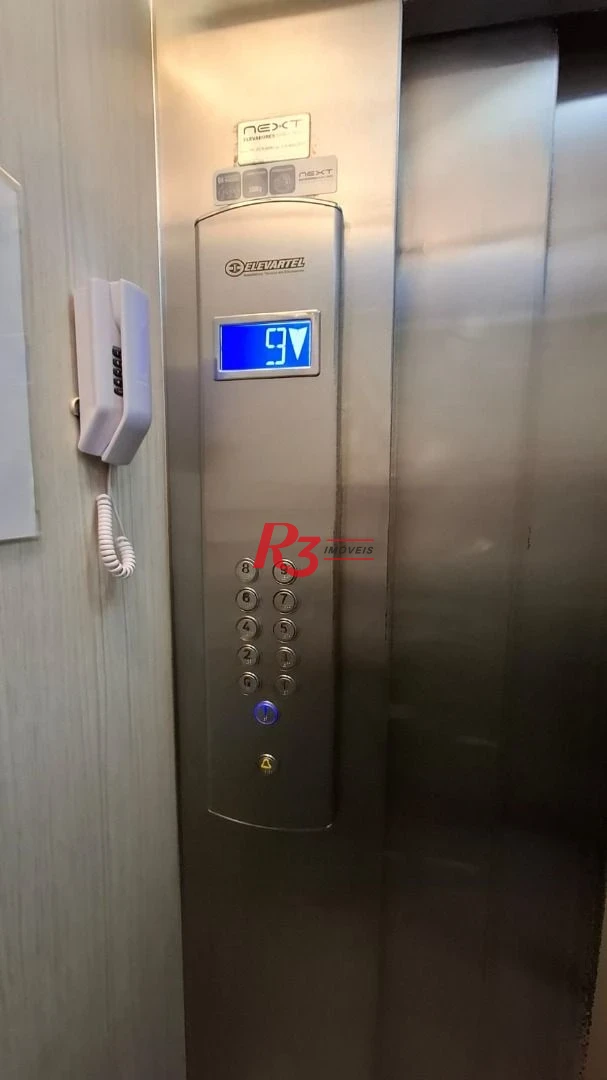 Apartamento com 3 dormitórios à venda, 180 m² por R$ 850.000,00 - Campo Grande - Santos/SP
