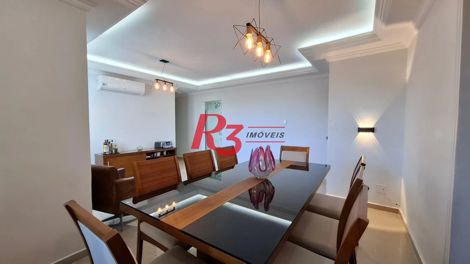 Apartamento com 3 dormitórios à venda, 180 m² por R$ 850.000,00 - Campo Grande - Santos/SP