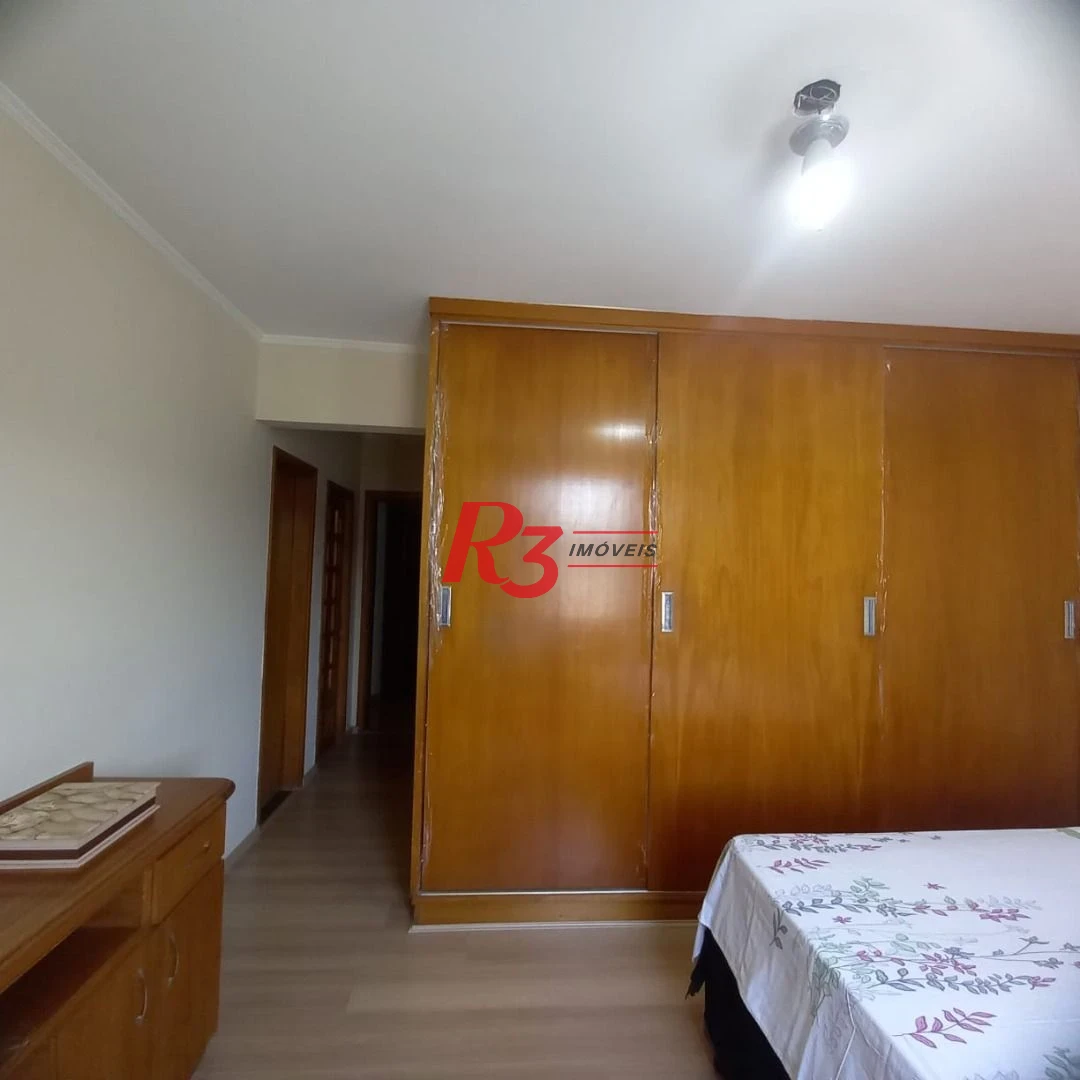 Apartamento com 3 dormitórios à venda, 180 m² por R$ 850.000,00 - Campo Grande - Santos/SP