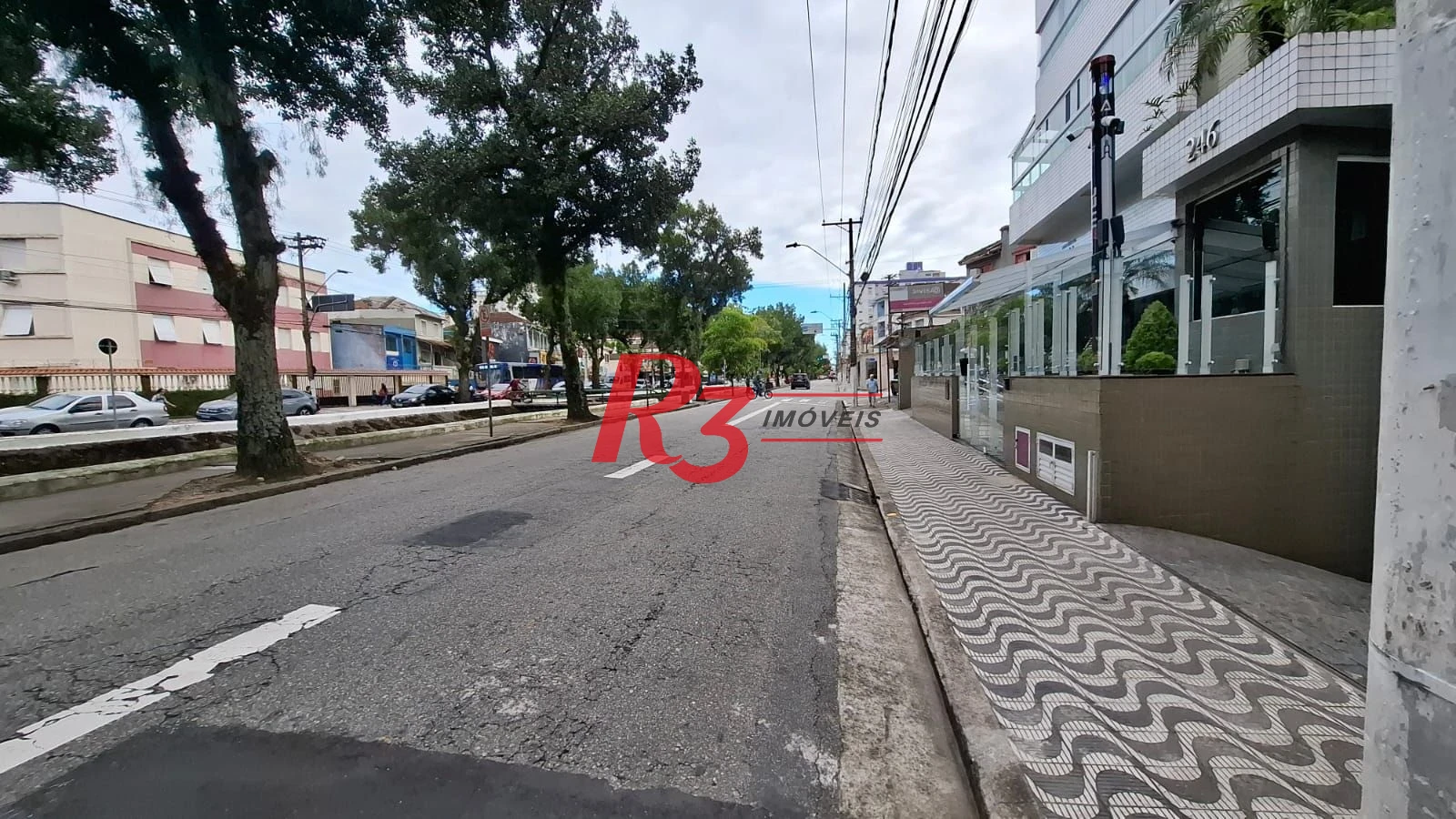 Apartamento com 3 dormitórios à venda, 180 m² por R$ 850.000,00 - Campo Grande - Santos/SP