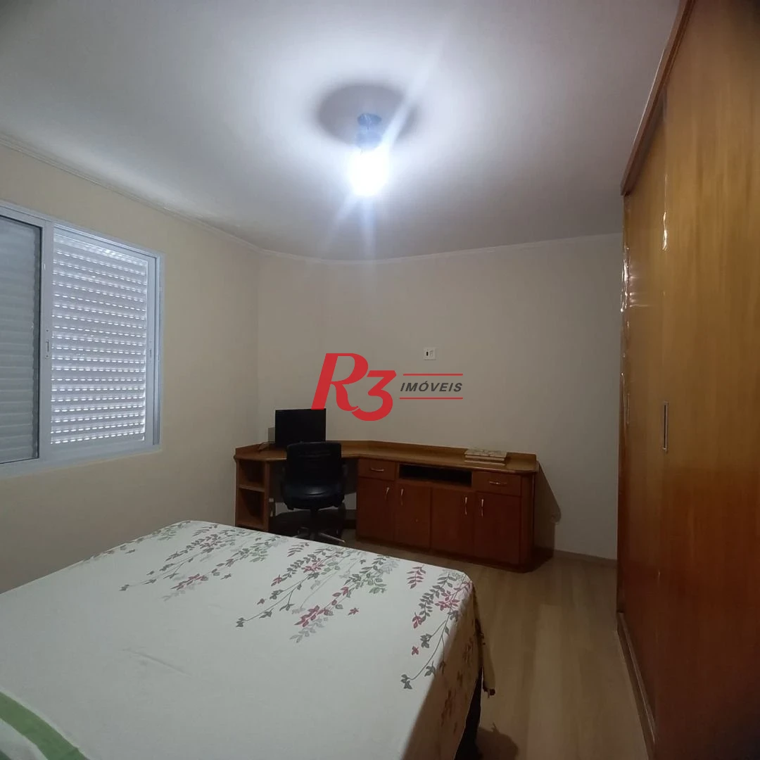 Apartamento com 3 dormitórios à venda, 180 m² por R$ 850.000,00 - Campo Grande - Santos/SP