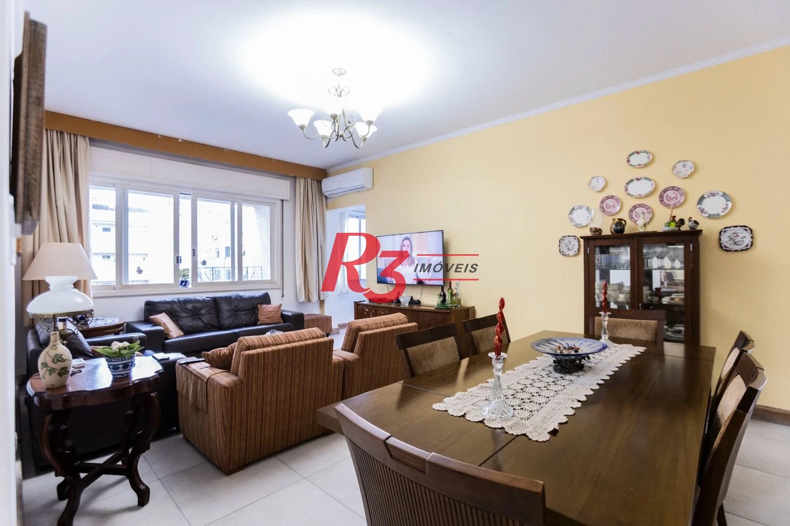 Apartamento com 2 dormitórios para alugar, 115 m² por R$ 6.000,00/mês - Boqueirão - Santos/SP
